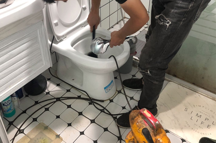 麻涌镇疏通下水道