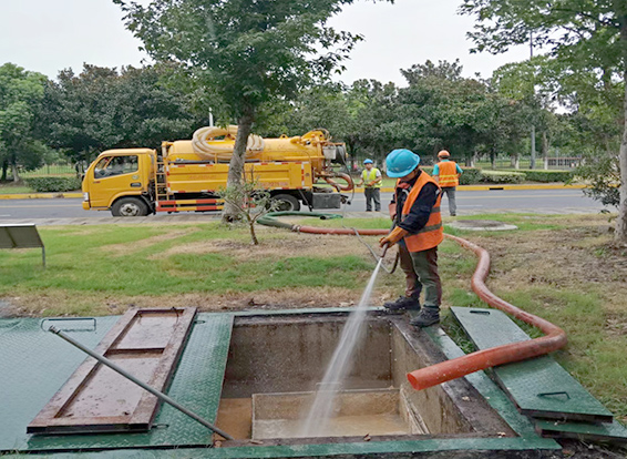 麻涌镇化油池清理