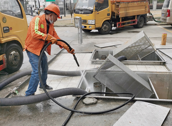 麻涌镇隔油池清理